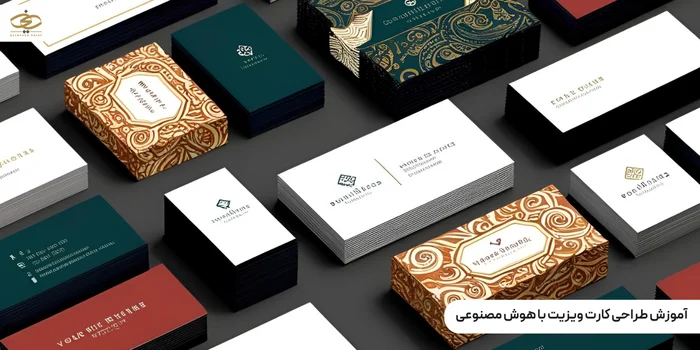 آموزش طراحی کارت ویزیت با هوش مصنوعی