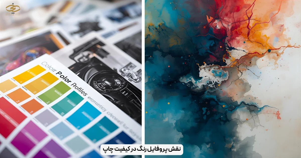 نقش پروفایل رنگ در کیفیت چاپ