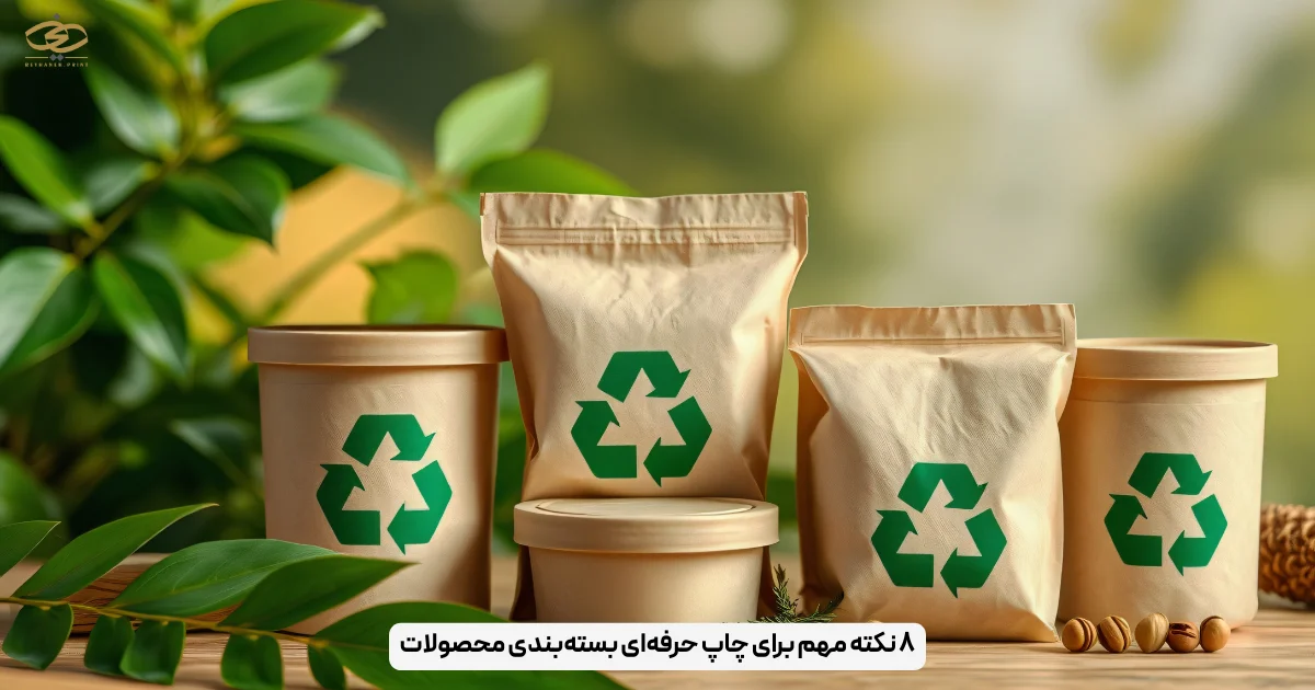 ۸ نکته مهم برای چاپ حرفه‌ای بسته‌بندی محصولات