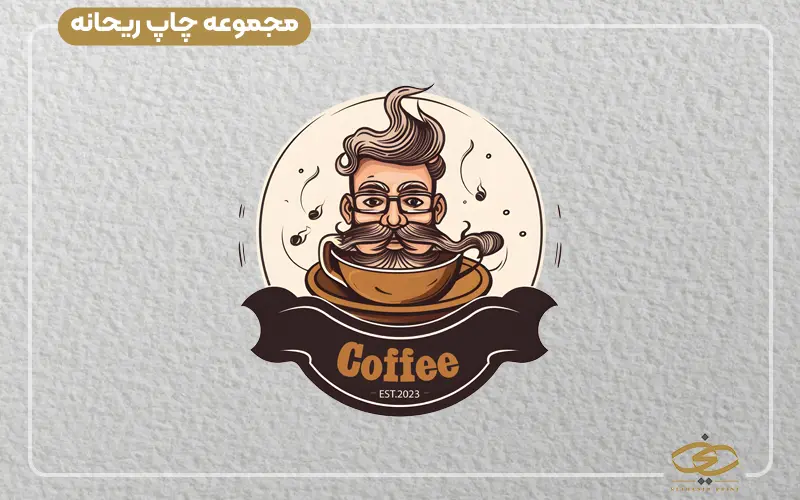 ست اداری برای کافه و طراحی و چاپ لوگو