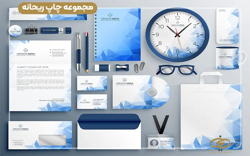 ست اداری به رنگ ابی کم رنگ و ابی اسمونی