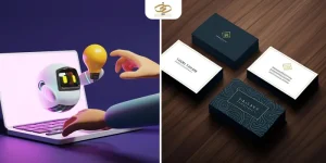 طراحی کارت ویزیت با هوش مصنوعی