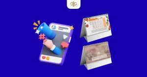 تفاوت تقویم رومیزی اختصاصی و آماده