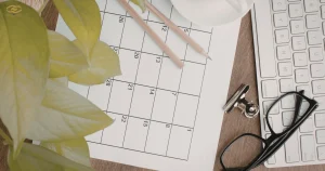 تقویم رومیزی برای نمایشگاه‌ها